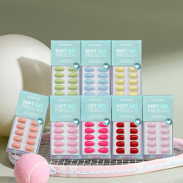 Sporty Pastels Series Press On Nails