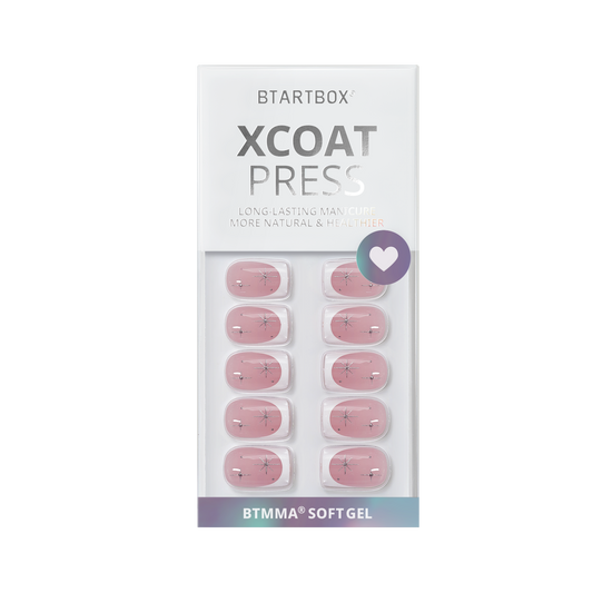 Starlit Sparkle Square Nails - XCOATPRESS