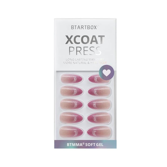 Rosy Dew Almond Nails - XCOATPRESS