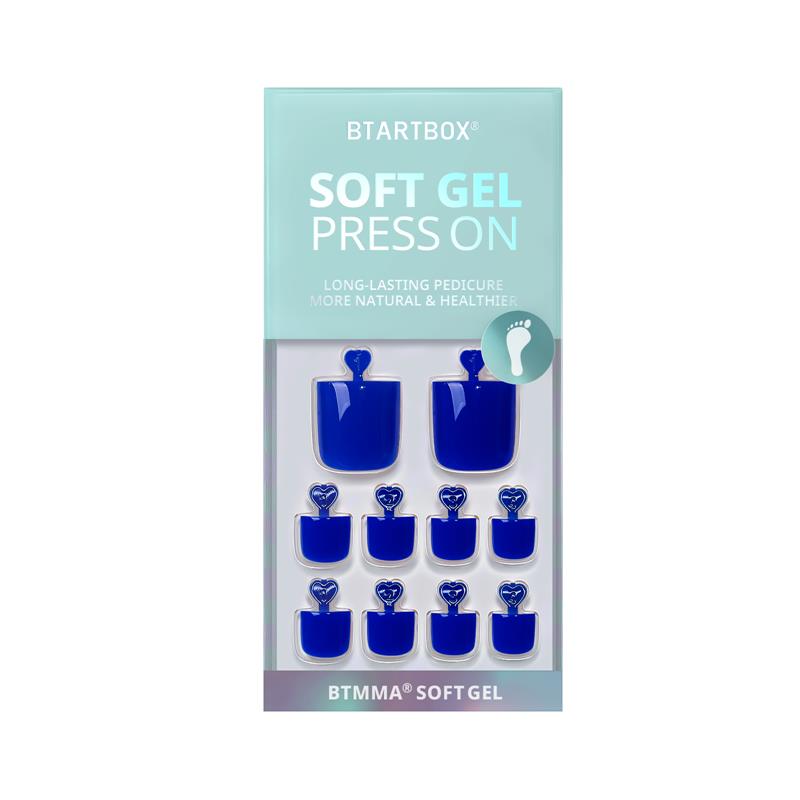 Naval Forces Square - Press On Toe Nail