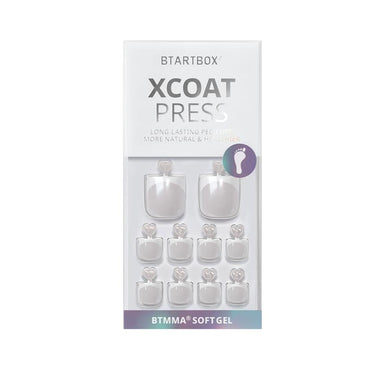 Alabaster Square - XCOATPRESS Toe Nail