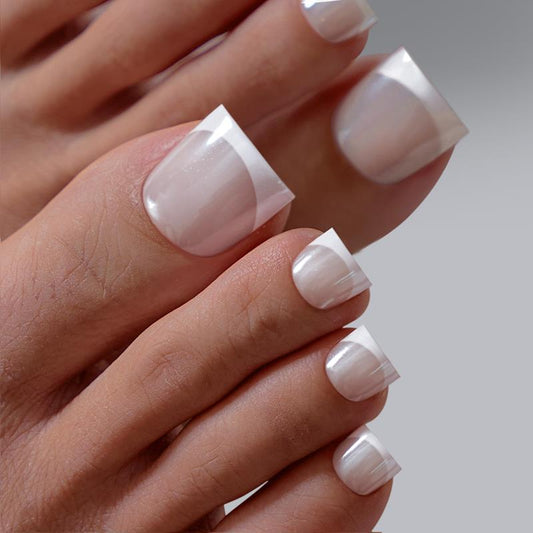 Alabaster Square - XCOATPRESS Toe Nail