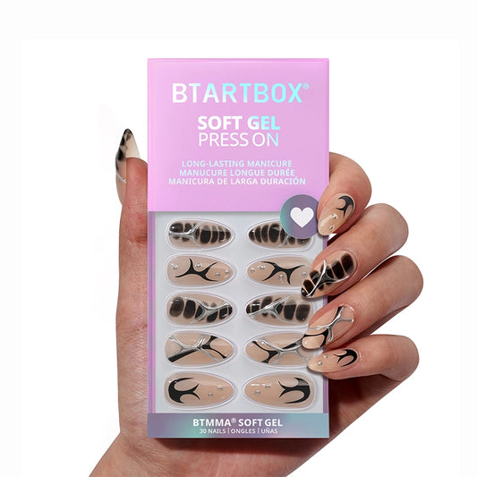 Gothic Chains Almond Nails - Soft Gel Press On