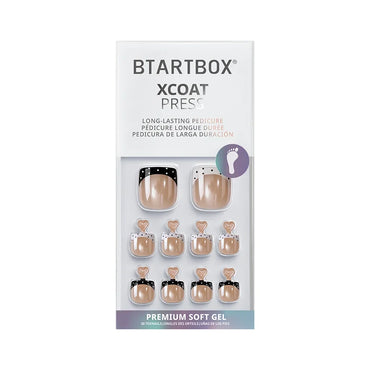 Ongle d'orteil Carré Duo Kismet - XCOATPRESS