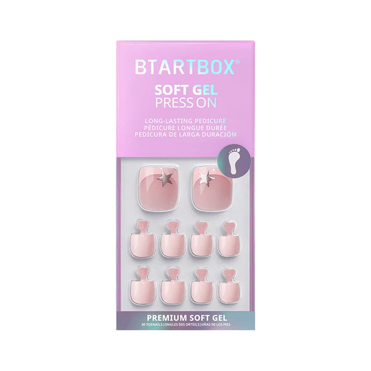 Your Highlight Square - Press On Toe Nail