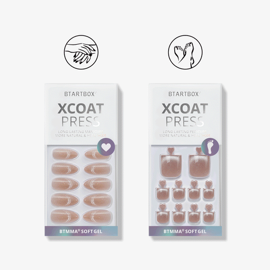 Press On Mani-Pedi Set