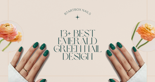 13+ Best Emerald Green Nail Design Ideas You Should Try