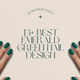 13+ Best Emerald Green Nail Design Ideas You Should Try