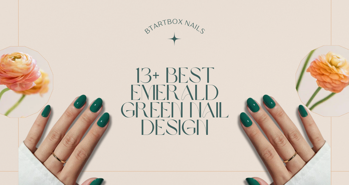 13+ Best Emerald Green Nail Design Ideas You Should Try