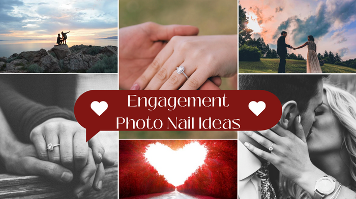 17 Engagement Photo Nail Ideas Stolen From Celeb Brides