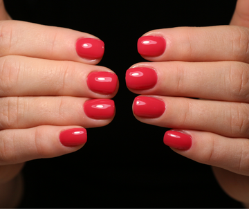 Short Red Nail Designs