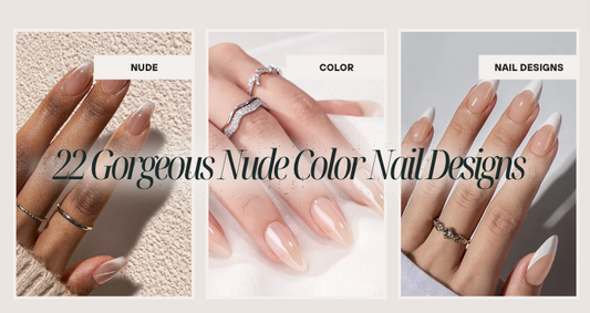 22 Gorgeous Nude Color Nail Designs for Every Nail Shape