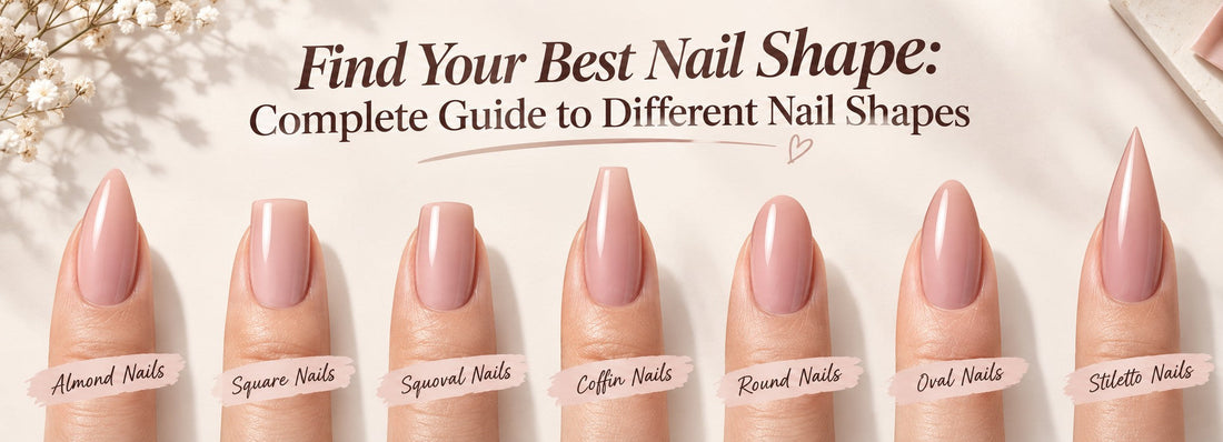 Find Your Best Nail Shape: Complete Guide to Different Nail Shapes