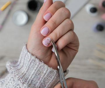 how to remove press-on nails that have been glued