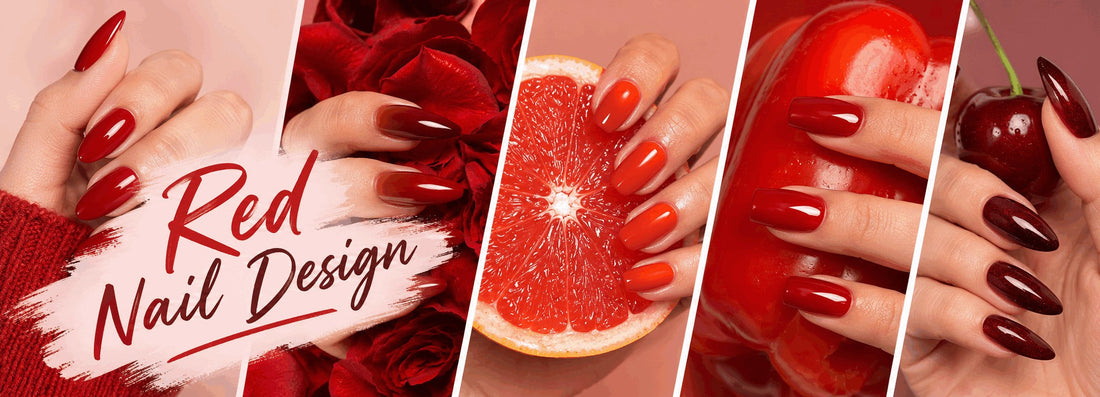 9 Short Red Nail Design Ideas for a Chic Eye-Catching Mani