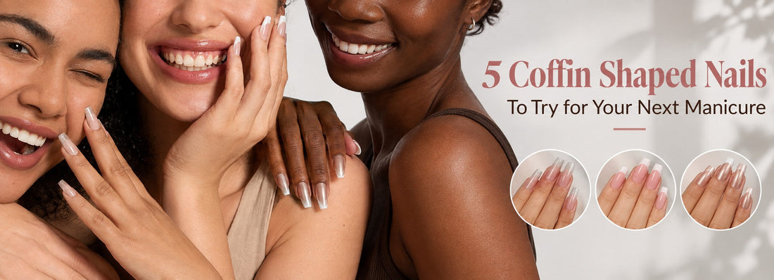 5 Coffin Shaped Nails To Try for Your Next Manicure