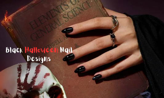 7 Black Halloween Nail Designs: Spooky, Chic & Trendy Ideas