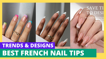 best french tip nails