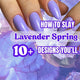 Lavender Spring Nails