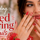 Red Spring Nails