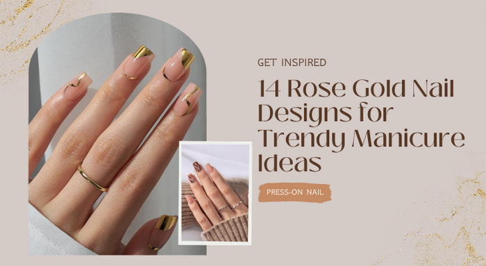 Rose Gold Nail Designs