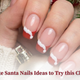 7 Cute Santa Nails Ideas to Try this Christmas