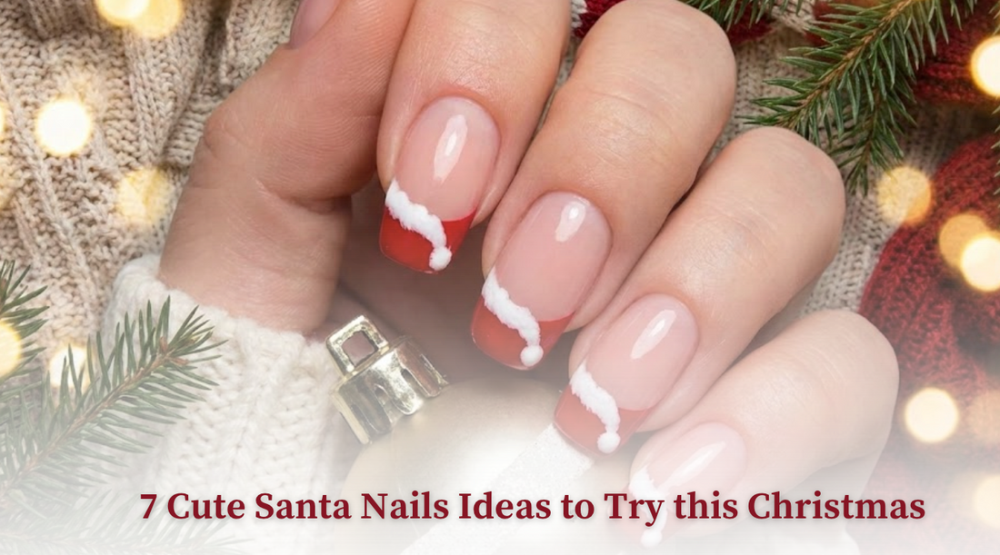 7 Cute Santa Nails Ideas to Try this Christmas