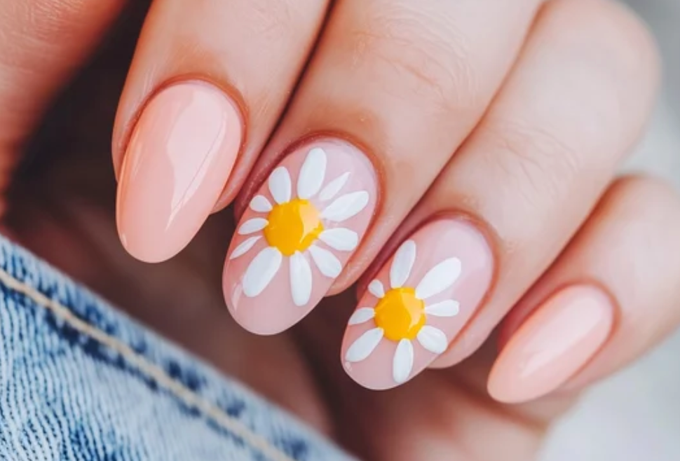 Daisy Nails Design
