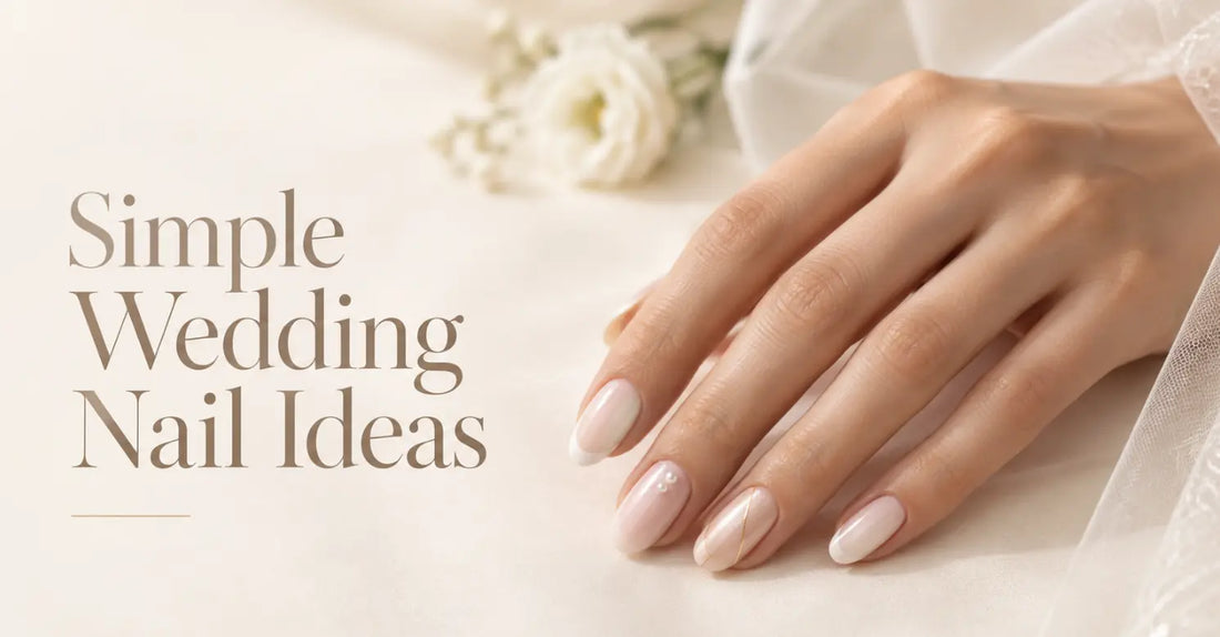 17 Simple Wedding Nail Ideas for Every Bridal Style