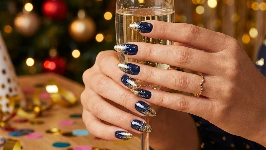The 7 Must-Try New Year's Almond Nail Designs (From Btartbox)