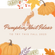 Halloween pumpkin nails