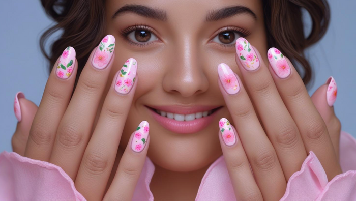 Trendy Summer Pink Nail Designs