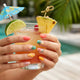 20+ Best Tropical Drink Nail Ideas for a Vacation Manicure