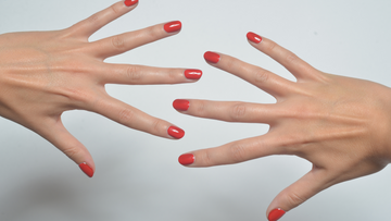 summer red nail designs