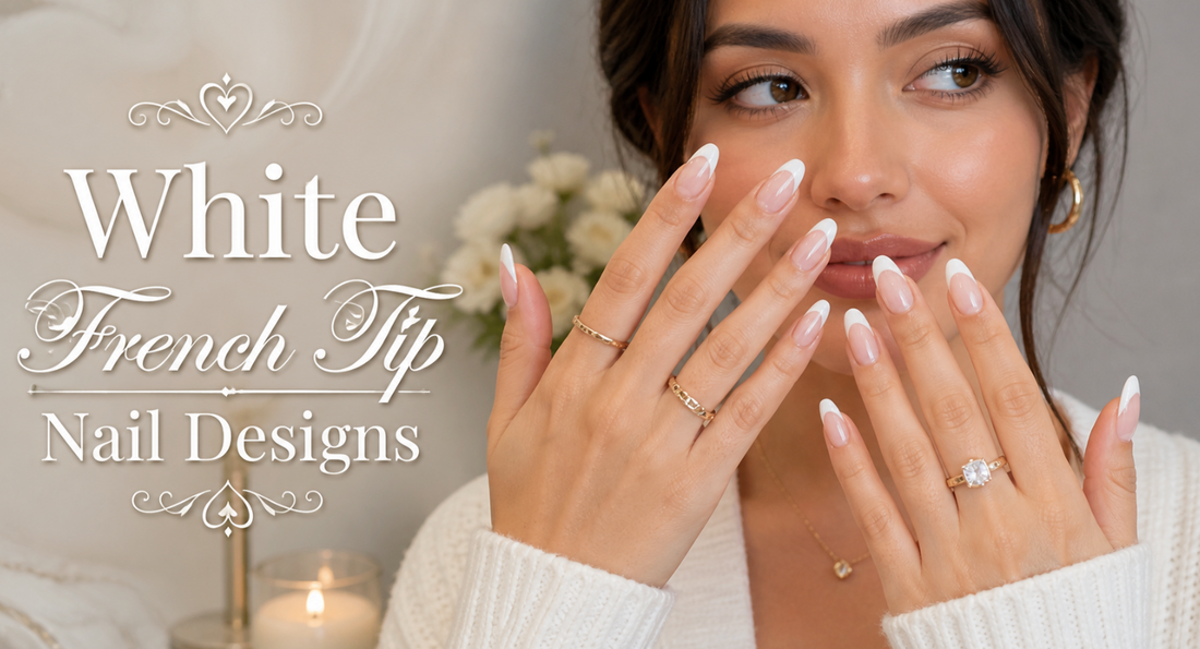 White French Tip Nail Designs