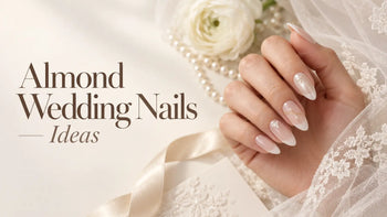 almond wedding nails guides and ideas