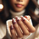 cherry nails design