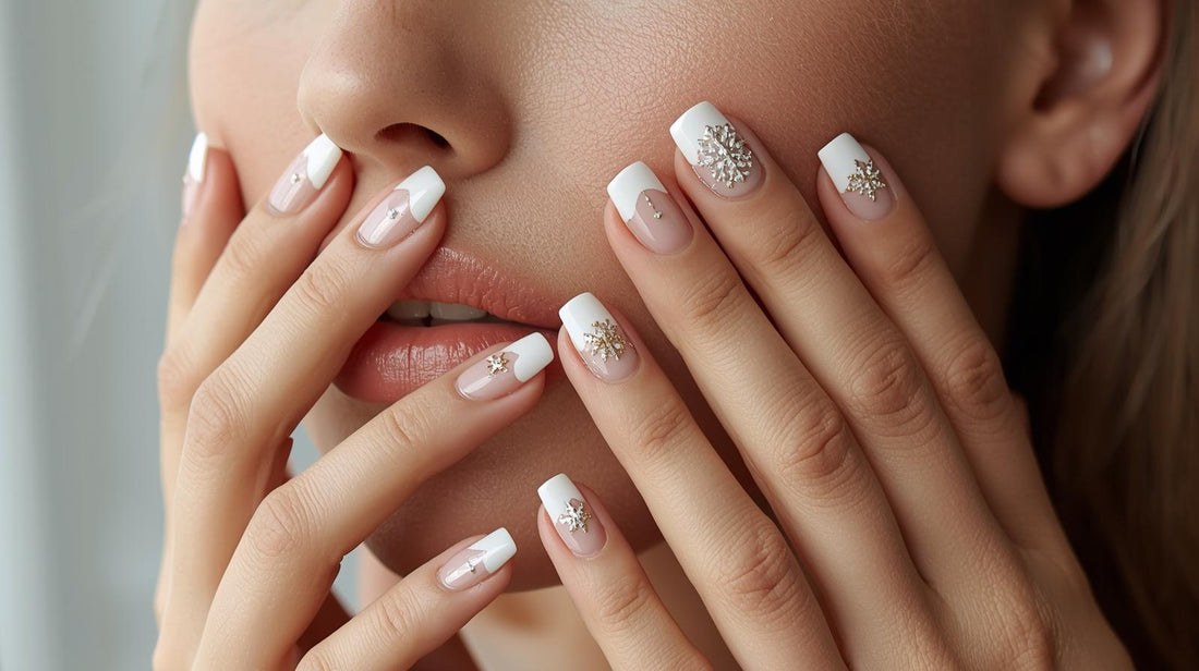 Minimalist Christmas Nails