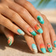 Island Inspired Nails Made for Your Getaway