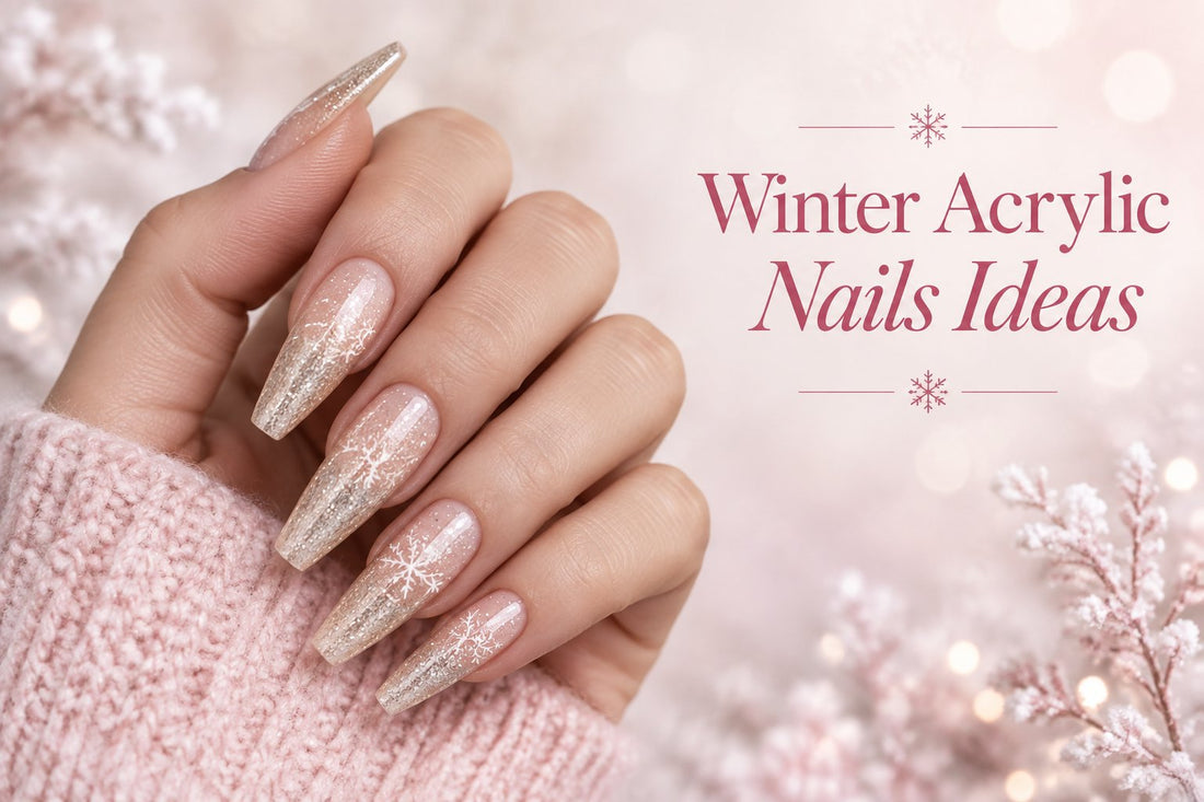 Winter Acrylic Nails Ideas