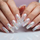 translucent clear nail designs