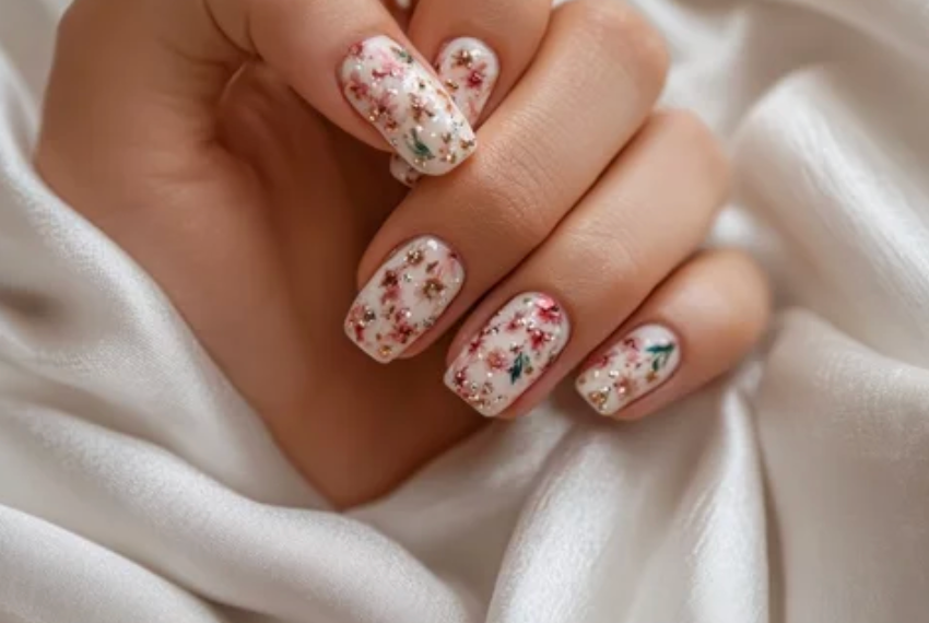 january nail ideas simple