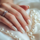 pearl nail designs