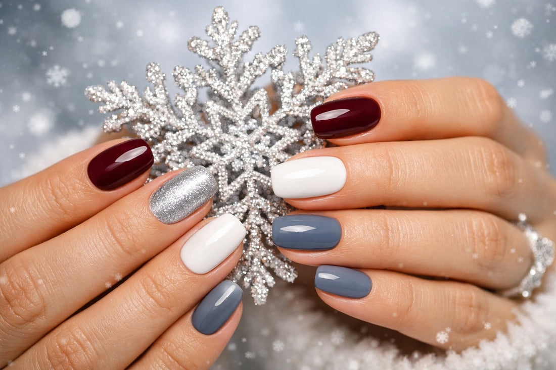 winter january nail colors