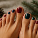 toe nail color for winter​