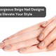 Beige Nail Designs
