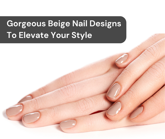 Beige Nail Designs