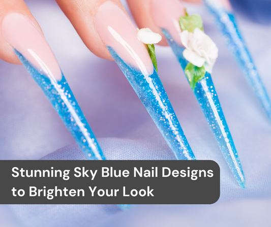 Sky Blue Nail Designs