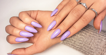 Light Purple Nail Designs