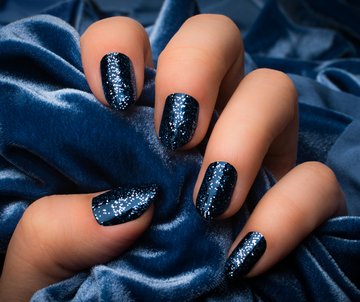 Dark Blue Nail Designs